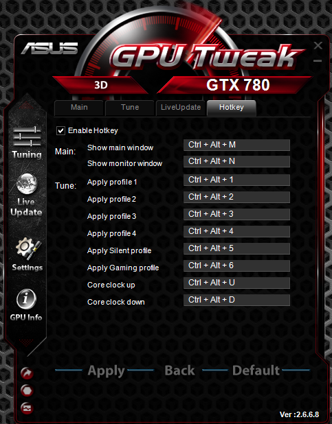 Как русифицировать asus gpu tweak ii